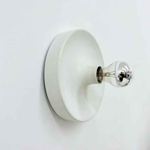 Wall Sconce Disc attributed to Charlotte Perriand for Les Arcs, 1970s For Sale - Image 13 of 18