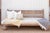 Carved Floral Whitewash Reclaimed Wood Daybed For Sale - Image 11 of 11