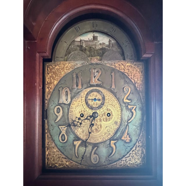 English 19th Century English Grandfather Clock For Sale - Image 3 of 4