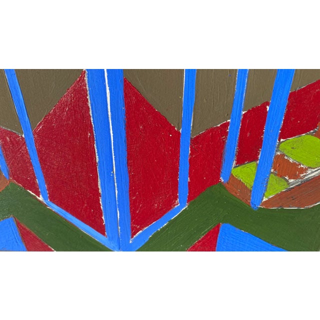 Modern 1980s Larry Connaster Interior Painting For Sale - Image 3 of 4