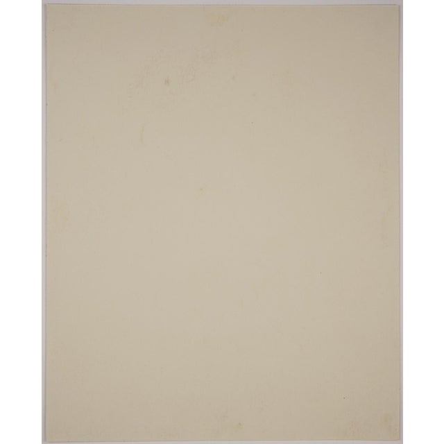 Fritz Uphoff, Female Nude, 1930, Pencil Drawing For Sale - Image 4 of 6