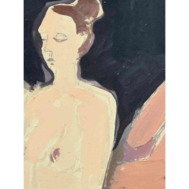 This Figure Study form the live model was done at a weekly drawing group at Terry St John's home studio in Oakland in 2011