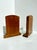 1930s Vintage Art Deco Wooden Bookends with Sunburst Inlays, Germany, 1930s, Set of 2 For Sale - Image 5 of 16