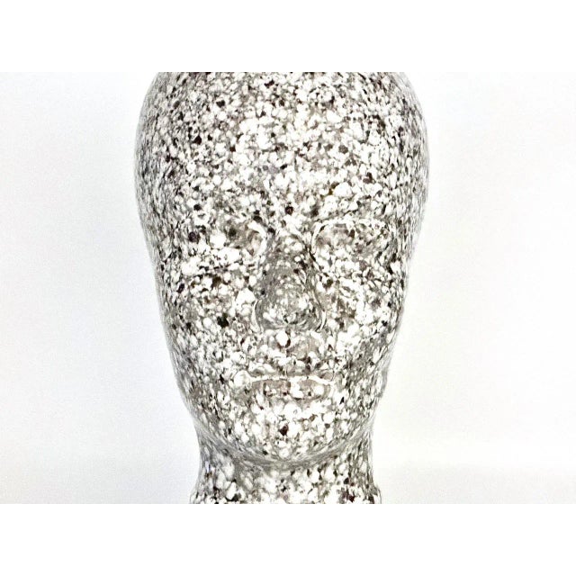 Mid-Century Ceramic Head No 701 from Scheurich, Germany, 1970s For Sale - Image 6 of 9