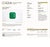 1.39 Colombian Emerald Diamond 14k White Gold Double-Halo Ring, Gia Certified, Size 5.75 For Sale - Image 9 of 9