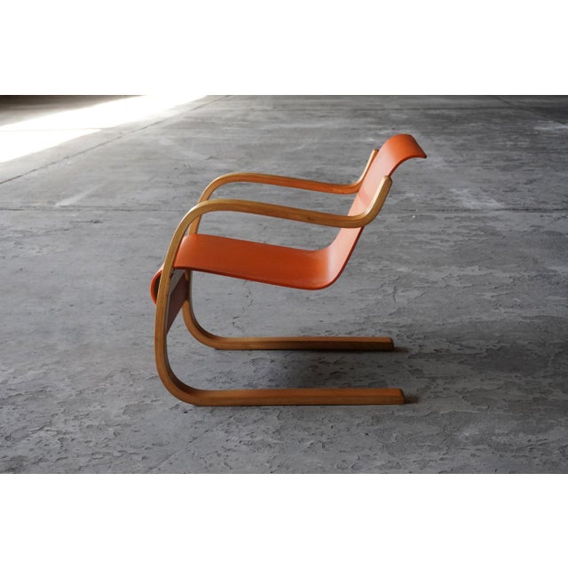 1930s Nr. 31 Cantilever Lounge Chair by Alvar Aalto for Finmar, Finland, 1930s For Sale - Image 5 of 10