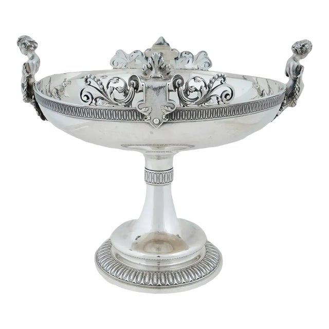 Antique 19th Century Tiffany and Co Silver Centerpiece For Sale