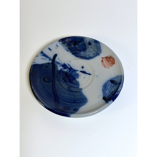 Blue 2 Otto Heino Studio Pottery Tea Cups & Saucers For Sale - Image 8 of 10