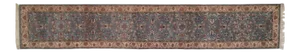 1980's Indo Persian Tabriz Runner, 2'9" X 15'4"