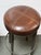 Animal Skin Berman Rosetti Bon Bon Swivel Barstools, Pair For Sale - Image 7 of 12
