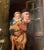French 19th Century French Genre Oil Painting of Family Winter Scene With Dog For Sale - Image 3 of 12