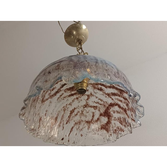 La Murrina Murano Glass Hangigng Light, 1970s For Sale - Image 3 of 6
