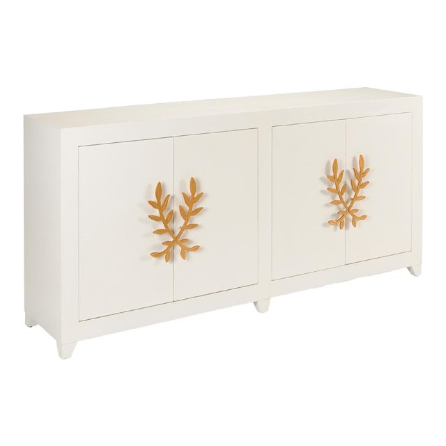 Longleaf Cabinet - White For Sale