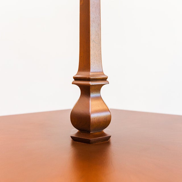Vintage Restored Provincial Lamp With Cocktail Table by Tomlinson For Sale - Image 9 of 13