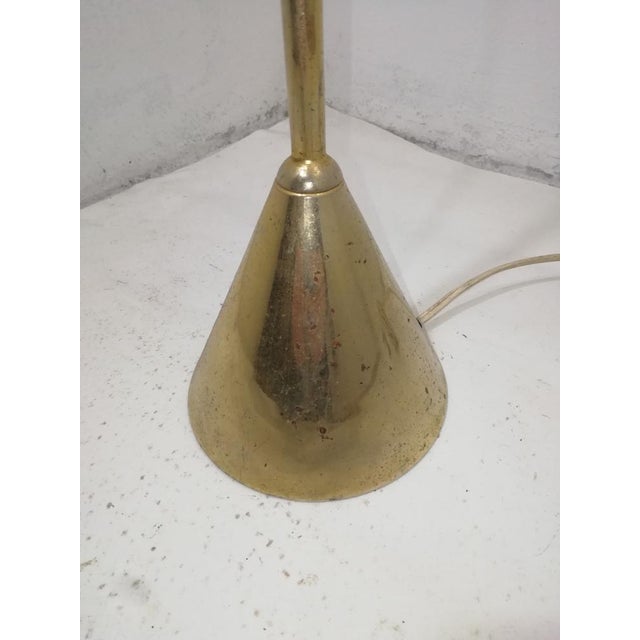 Brass Floor Lamp from Luminator, Italy, 1950s For Sale - Image 6 of 7