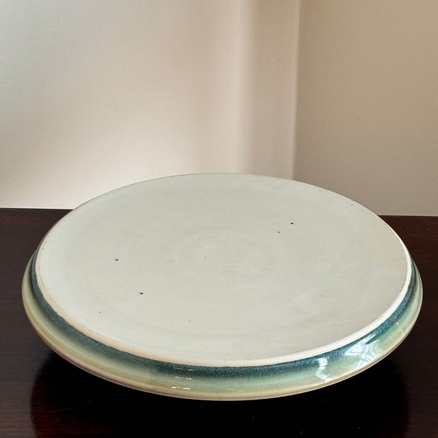 Vintage Studio Pottery Appetizer Serving Dish For Sale - Image 16 of 18