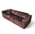 Large Loose Cover Brown Leather Lounge Sofa, 1970s For Sale - Image 12 of 18