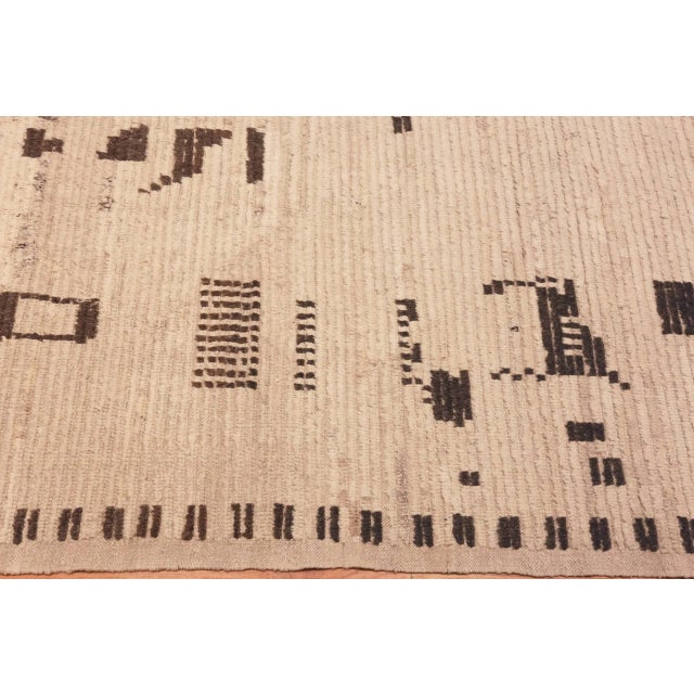 Large Modern Moroccan Area Rug For Sale - Image 4 of 10
