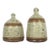 Vintage Studio Pottery Salt and Pepper Shakers Speckled Stoneware Signed by Artist For Sale