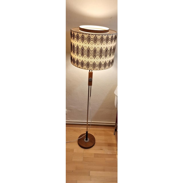 1970s Vintage German Floor Lamp from Temde, 1970s For Sale - Image 5 of 11