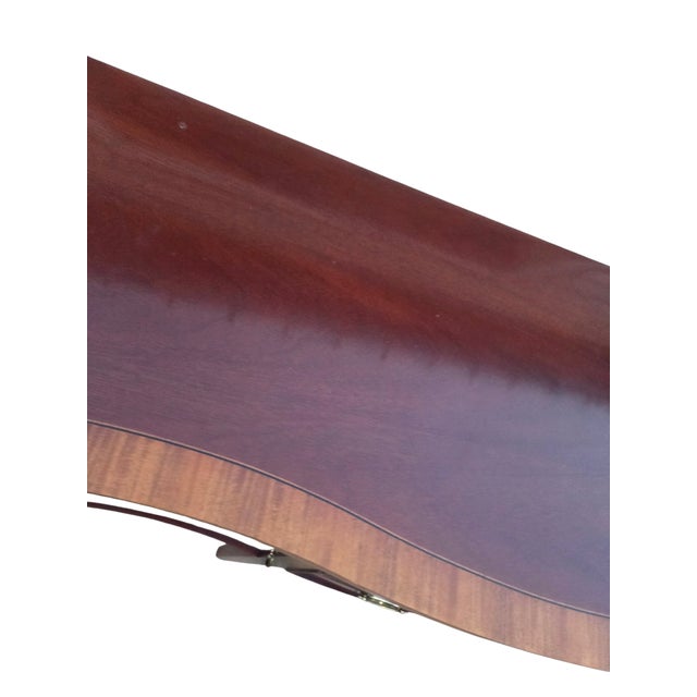 Brown 1990s Ethan Allen 18th Century Mahogany Sideboard Buffet Credenza Server Hepplewhite For Sale - Image 8 of 18