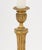Pair of Louis XVI Style Gilt Brass Candlestick Lamps For Sale In New York - Image 6 of 6