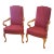Set of 2 Beautiful Vintage Gooseneck Chairs For Sale