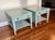 Mid-Century Modern Mid 20th Century Mersman Single Drawer End/BedsideTables in Country Green, a Pair For Sale - Image 3 of 8