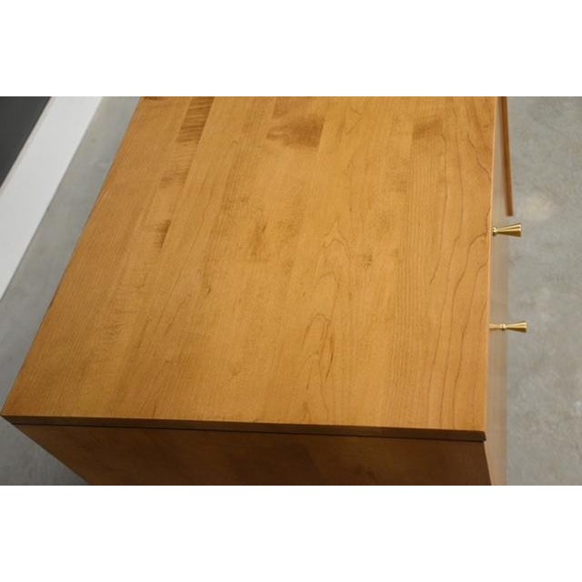 Wood 1950s Refinished Paul McCobb Planner Group Maple Nightstand For Sale - Image 7 of 10