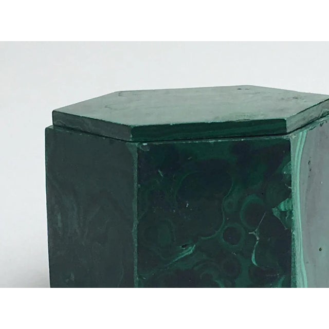 Malachite Box, 1950s For Sale - Image 10 of 12