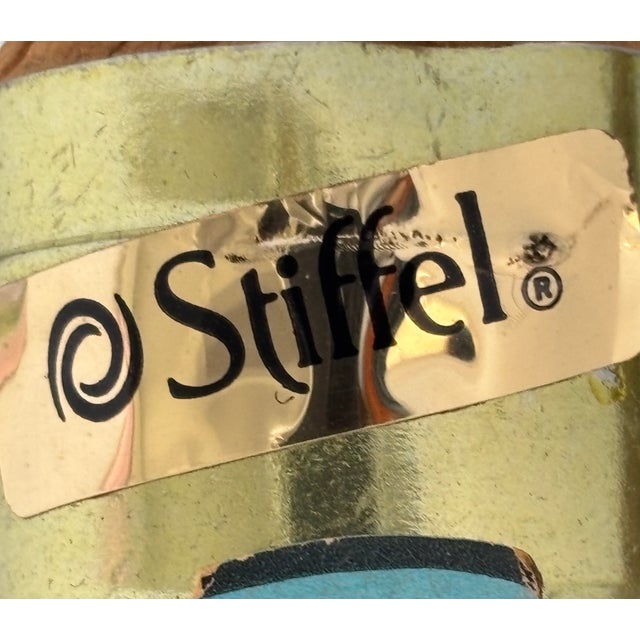 Mid-Century Modern 1970s Art Deco Stiffel Lotus Floor Lamps - Pair For Sale - Image 3 of 5