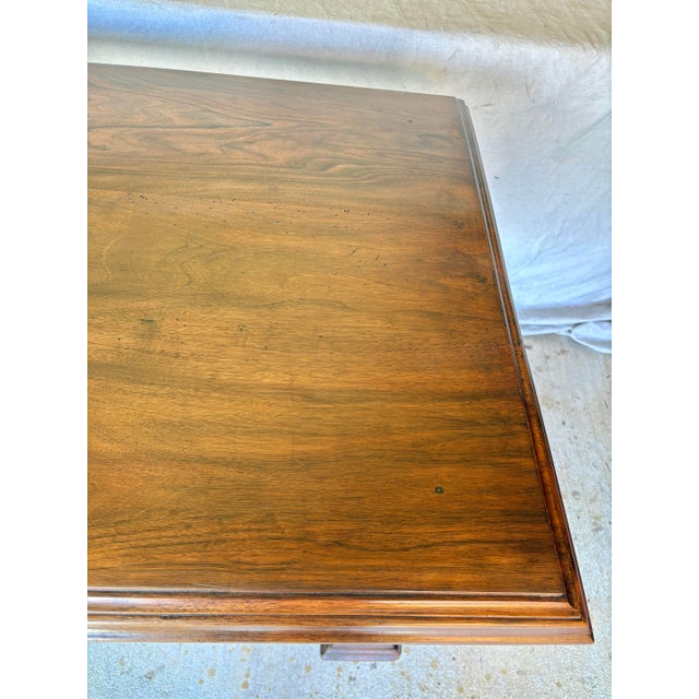 Brown 19th Century French Walnut Side Table For Sale - Image 8 of 13