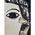 Paper Abstract Figurative Original Oil Painting 'Portrait of a Woman' | Unframed For Sale - Image 7 of 12