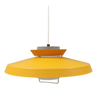 Vintage Hanging Lamp by Bent Karlby for Lyfa, 1960s For Sale