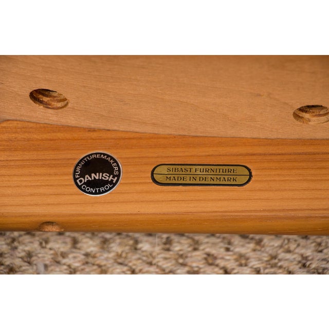 Danish Armchair in Teak and Skai by Helge Sibast for Sibast, 1950s For Sale - Image 10 of 13