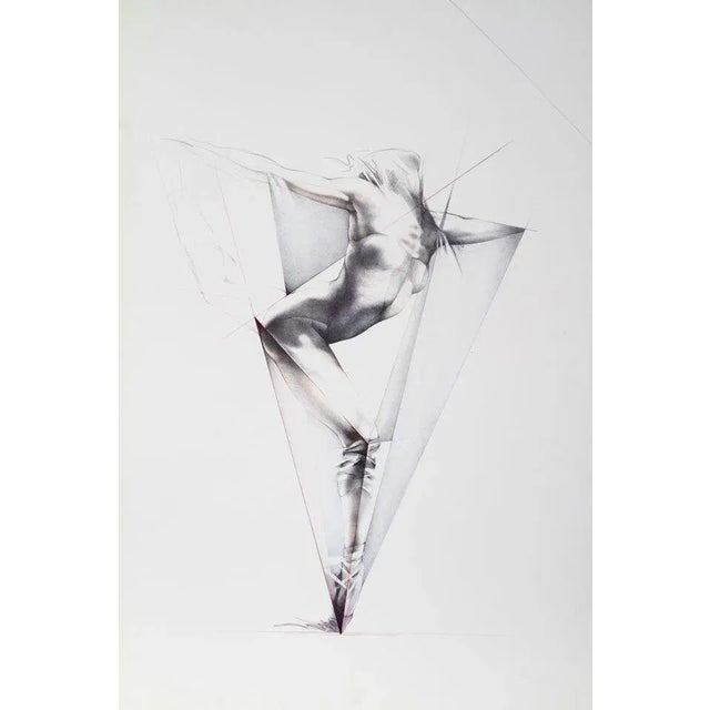 Helene Guetary, "Move IX," Lithograph For Sale