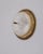 Mid-Century Modern Vintage Italian Ceiling Lamp in Brass and Glass, 1960s For Sale - Image 3 of 9