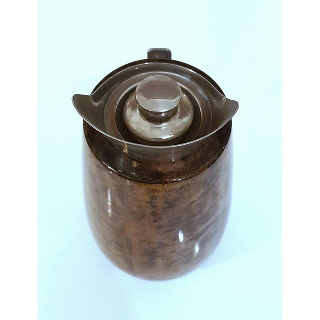 Animal Skin Thermos Flask attributed to Aldo Tura, 1960s, Set of 2 For Sale - Image 7 of 9