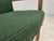 Mid-Century Modern Danish Armchair in Green Furniture Wool and Oak Wood from Høng Stolefabrik, 1980s For Sale - Image 3 of 17