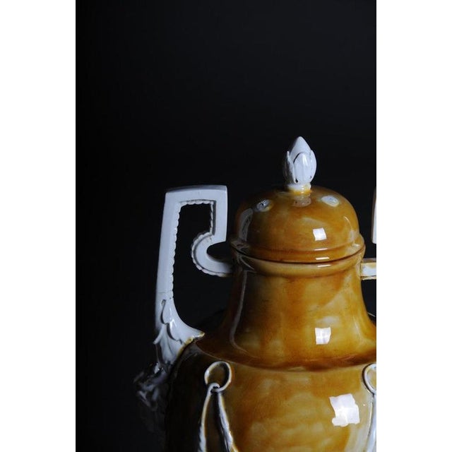 Brown Decorative Italian Amphora Vase For Sale - Image 8 of 15