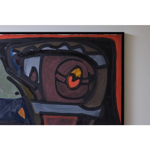 Bob Blankwaard, Abstract Composition, 2000, Oil on Canvas For Sale - Image 3 of 12