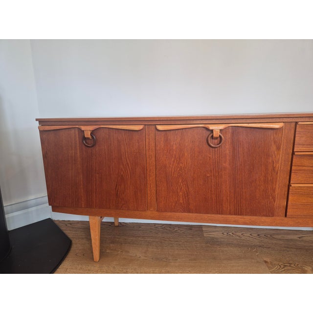 Mid-Century Teak Sideboard Cabinet from Beautility, 1960s For Sale - Image 9 of 18