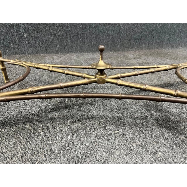 Metal Bronze Mid-Century Coffee Table Base For Sale - Image 7 of 8