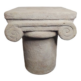 1983 Kreisler Collection Ionic Column Table For Sale