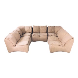 Castelli Modular Sofa Designed by Altana Spa, 1970s - 5 Pieces For Sale