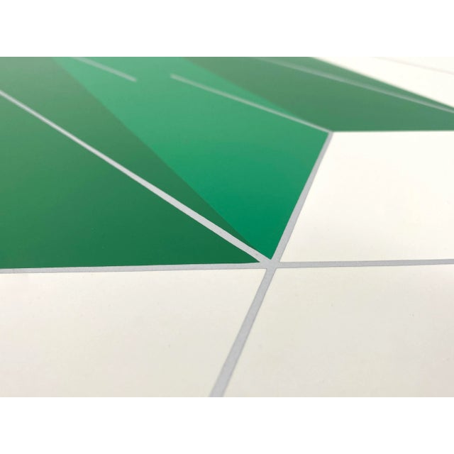 Joachim Albrecht, Green Electron, 1968, Screenprint For Sale - Image 4 of 8