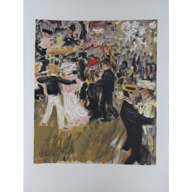 Kees Van Dongen, Moulin De La Galette, Original Signed Lithograph For Sale