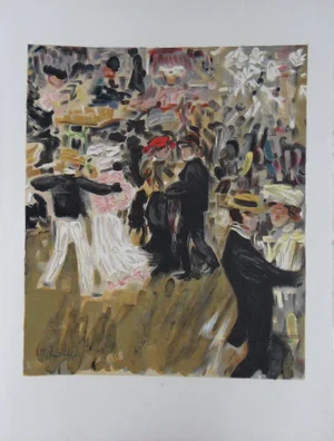 Kees Van Dongen, Moulin De La Galette, Original Signed Lithograph