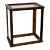 Antique English Six-Pane Glass and Mahogany Display Showcase Vitrine, C. 1900 For Sale