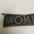 Vintage 1941 Cast Aluminum Women Door Plaque For Sale - Image 10 of 13